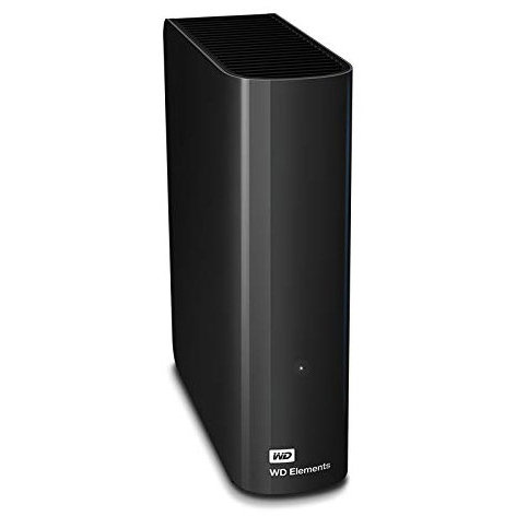 Hard disk extern WD Elements Desktop 10TB 3.5 inch USB 3.0 Black — imaginea 2