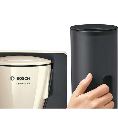 Cafetiera Bosch TKA6A047 ComfortLine 1200W 1.25 litri Bej