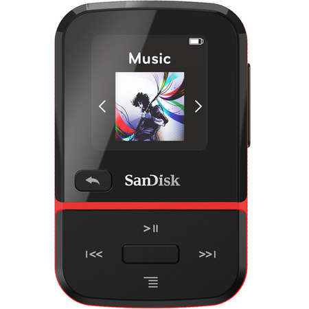 MP3 Player Sandisk Clip Sport Go 16GB Rosu