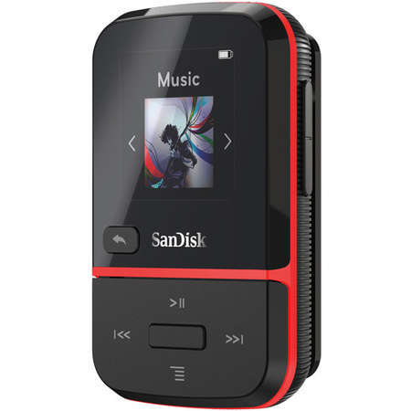 MP3 Player Sandisk Clip Sport Go 16GB Rosu