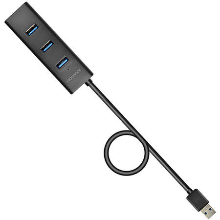 Hub USB AXAGON HUE-S2BP 4x USB3.0  incarcare MicroUSB AC Adapter