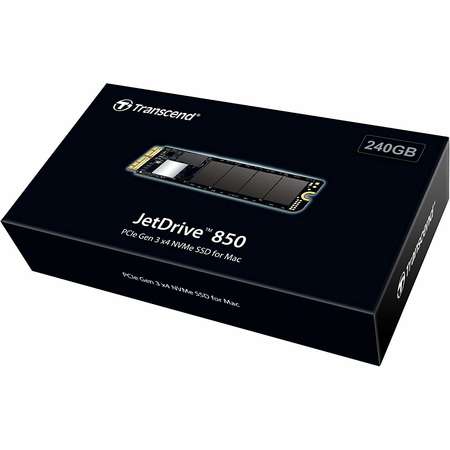 SSD Transcend JetDrive 850 240GB NVMe PCIe Apple Mac M13-M15