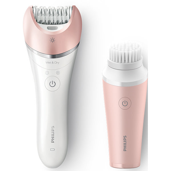 Pachet Epilator + Perie de fata BRP545/00