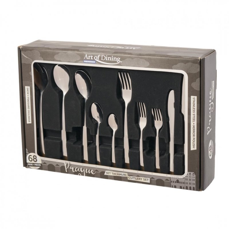 Set tacamuri Art of Dinning Prague 68 piese Inox