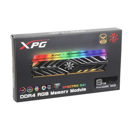 Memorie ADATA XPG Spectrix D41 TUF Gaming RGB 8GB DDR4 3000MHz CL16