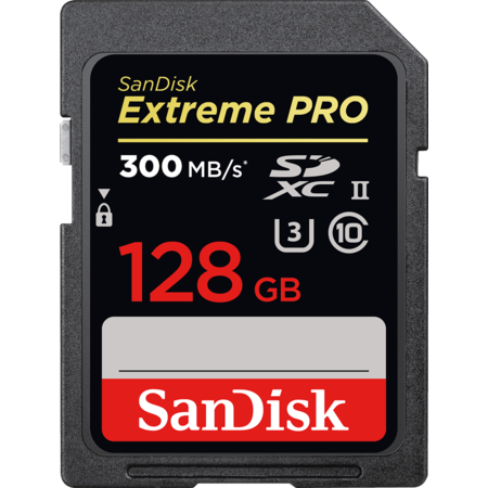 Card de memorie Sandisk Extreme Pro 128GB SD UHS-II 300MB/s