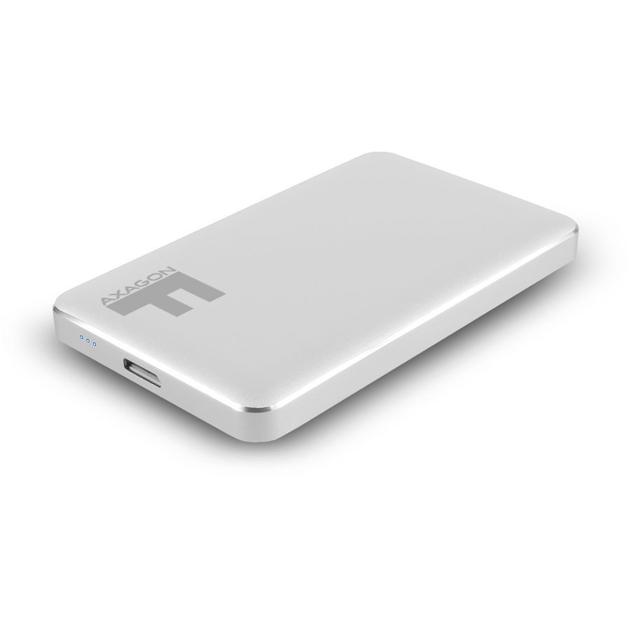 Rack HDD EE25-F6S USB3.0 SATA 6G 2.5 Inch External SCREWLESS ALU Box Silver