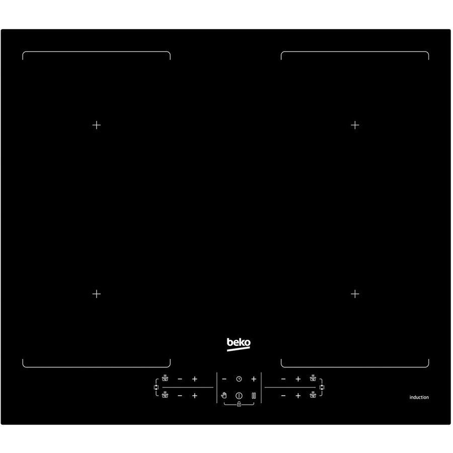 Plita incorporabila HII64201F2HT Inductie 2 zone gatit Negru