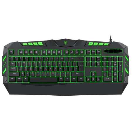 Tastatura Gaming T-Dagger Torpedo Iluminare 3 culori Negru