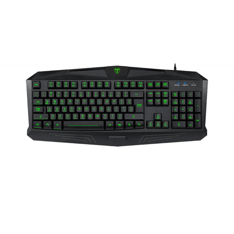 Tastatura Gaming Minesweeping Iluminare verde Negru