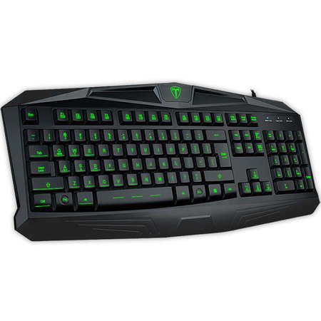 Tastatura Gaming T-Dagger Minesweeping Iluminare verde Negru