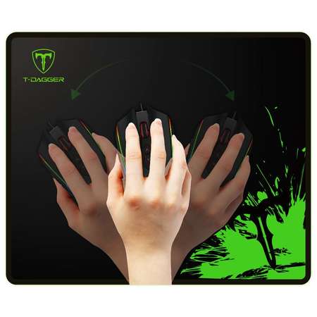 Mousepad T-Dagger Lava marime M Negru