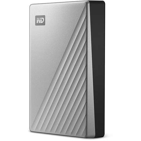 Hard disk extern WD My Passport Ultra for Mac 4TB 2.5 inch USB 3.1 Silver