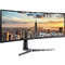 Monitor LED Curbat Samsung C43J890DKU 43.4 inch 5ms Black Gray