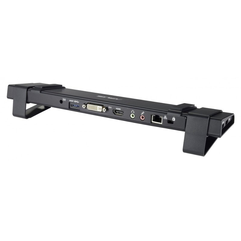 Docking station HZ-3B 4xUSB 3.0 Suporta Dual-Display Black