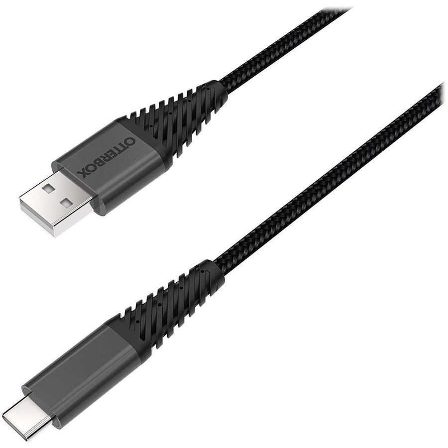 Cablu de date USB A - USB C 1m Negru