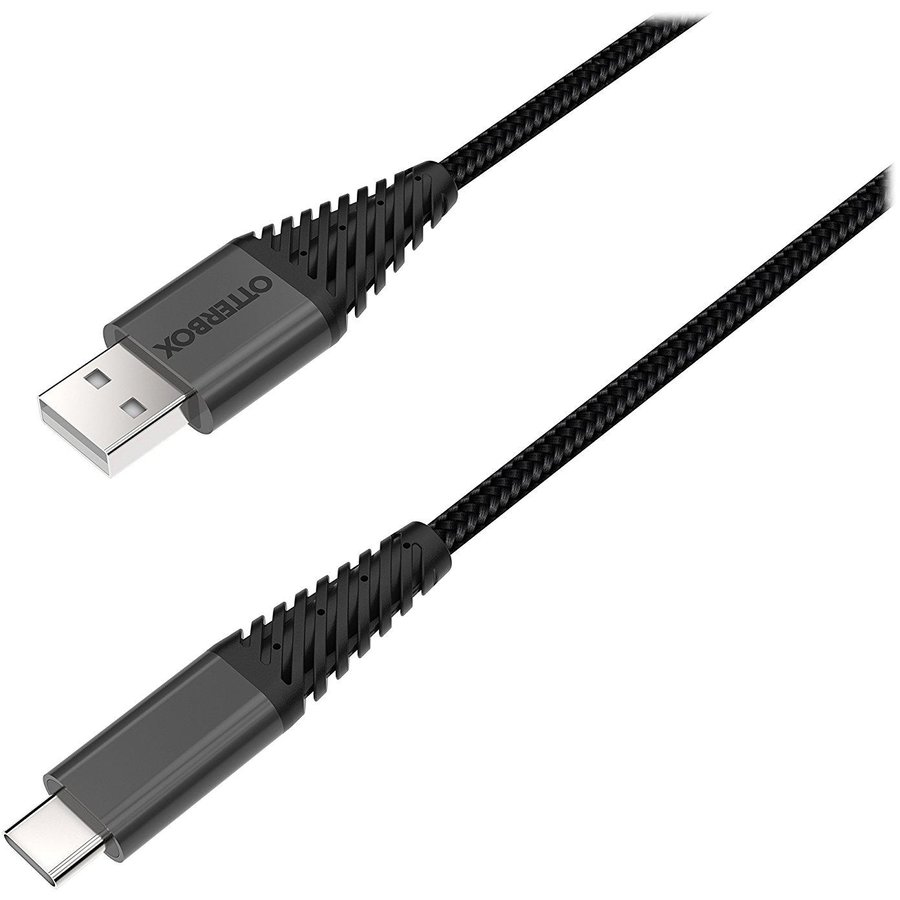 Cablu rezistent pentru incarcare rapida si transfer de date USB A - USB C 3m Negru