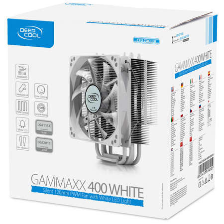 Cooler procesor Deepcool GAMMAXX 400 White