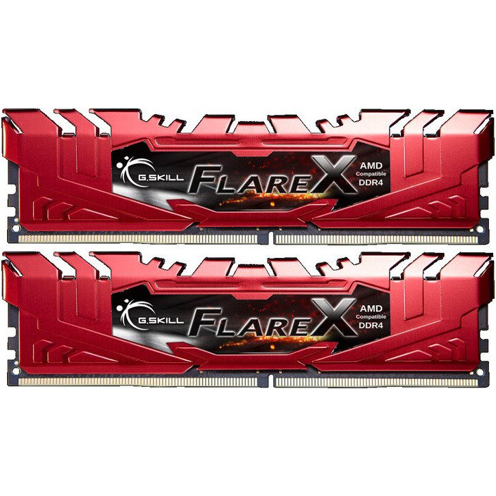 Memorie Flare X Red (for AMD) 32GB DDR4 2400 MHz CL15 1.2v Dual Channel Kit