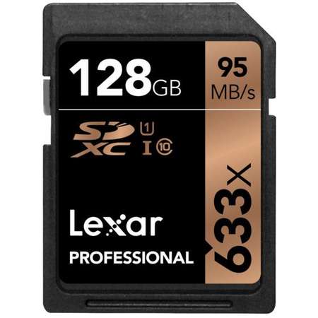 Card de memorie Lexar SDXC 128GB Class 10 UHS-I