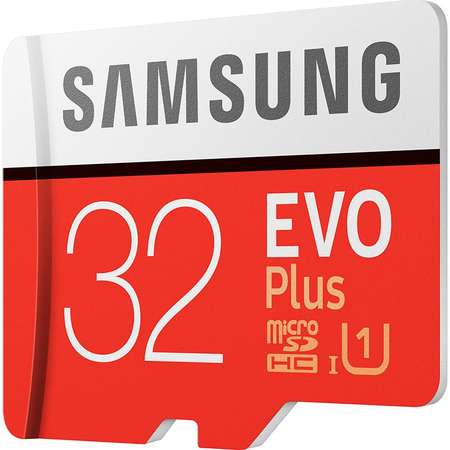 Card de memorie Samsung MB-MC32GA/EU EVO Plus 32GB Class 10 UHS-I + Adaptor SD