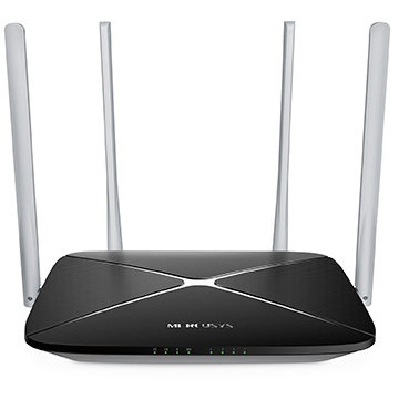 Router Wireless AC12 Dual-Band Negru