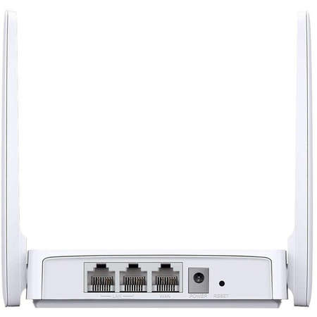 Router wireless MERCUSYS MW301R Single band 2.4 GHz 2 Antene Alb