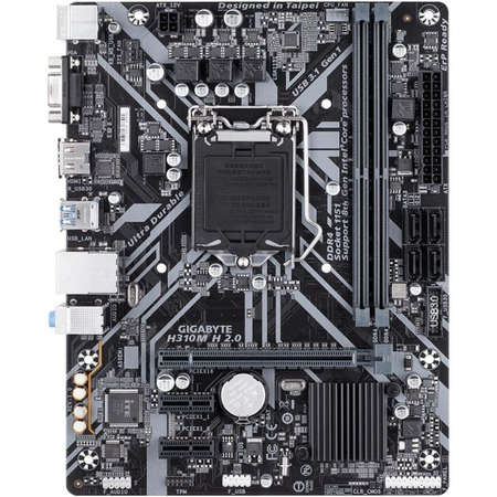 Placa de baza Gigabyte H310M H 2.0 Intel LGA1151 mATX
