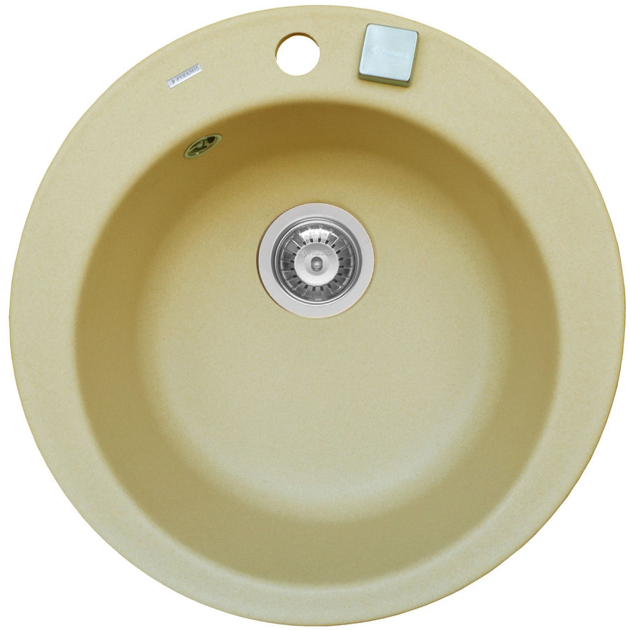 Chiuveta bucatarie ALYA 1B Ø49 Crem