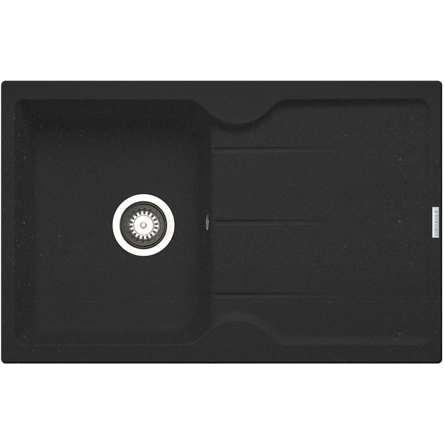 Chiuveta bucatarie PORTOS 1B 1D 78x50 Black