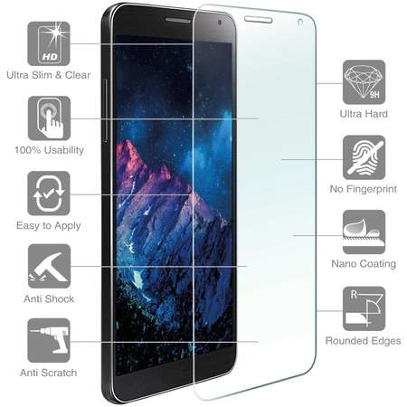 Folie protectie 4smarts Second Glass Limited Cover compatibila cu Samsung Galaxy A6 Plus (2018)