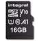 Card de memorie Integral 100V10 16GB Micro SDHC Clasa 10 UHS-I + Adaptor SD