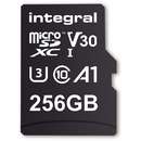 Integral 90V30 256GB Micro SDXC Clasa 10 UHS-I U3 + Adaptor SD