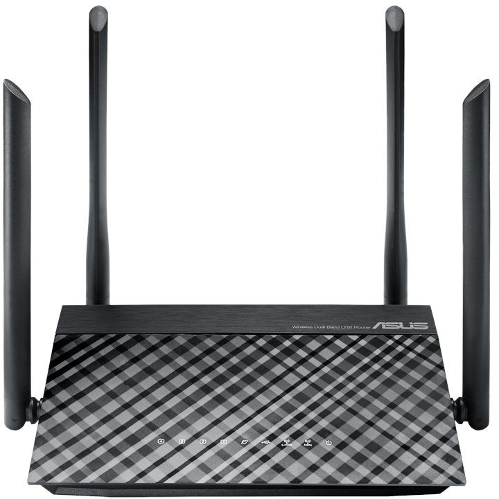 Router wireless AC1200 Dual-Band Negru