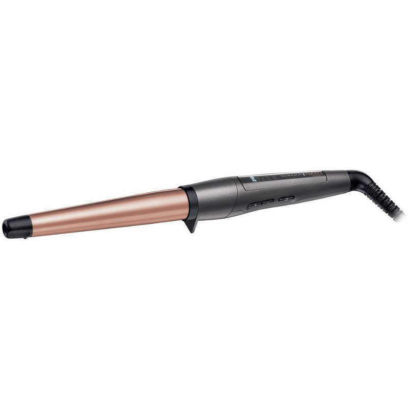 Ondulator Keratin Protect CI83V6 invelis ceramic cu cheratina si ulei de migdale  210°C 19-28 mm Gri/Aramiu