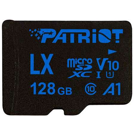 Card de memorie Patriot LX A1 Series MicroSDXC V10 128GB Clasa 10 UHS-I