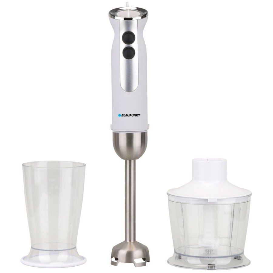 Blender de mana HBD501WH 2 viteze 1000W Alb/Argintiu