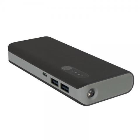 Acumulator extern Platinet 13000mAh + Cablu MicroUSB Black/Grey