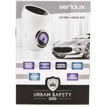 Camera auto Serioux Urban Safety 200+ Full HD White