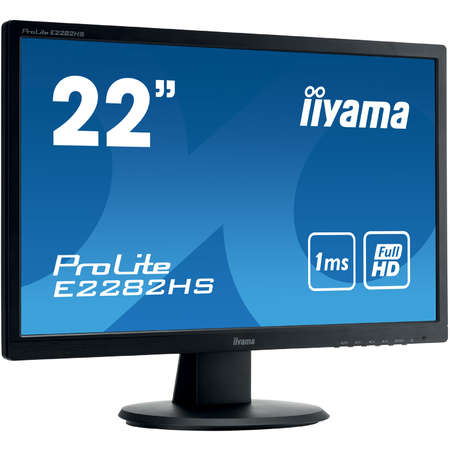 Monitor Iiyama ProLite E2282HS-B1 22 inch 1ms Black