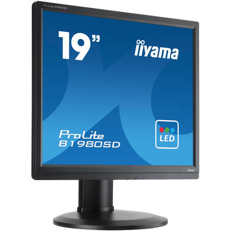 Monitor Iiyama ProLite B1980SD-B1 19 inch 5ms Black