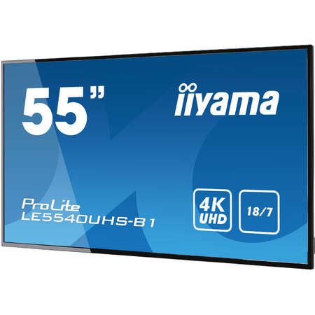 Monitor Iiyama ProLite LE5540UHS 55 inch 8ms Black