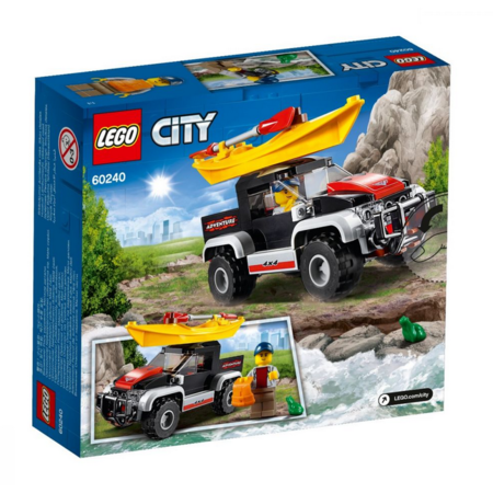Set de constructie LEGO City Aventura cu caiacul