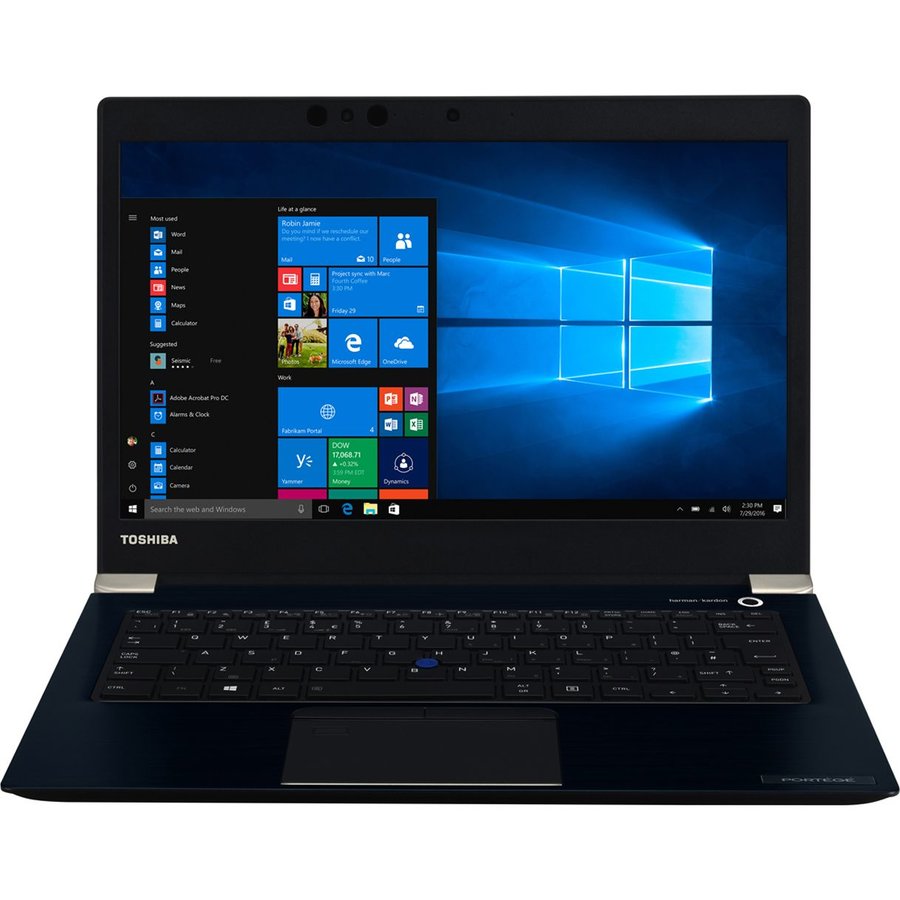 Laptop Portege X30-E-119 13.3 inch FHD Intel Core i7-8550U 8GB DDR4 512GB SSD Windows 10 Pro Blue thumbnail