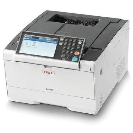 Imprimanta laser color C542dn A4 Duplex Retea White