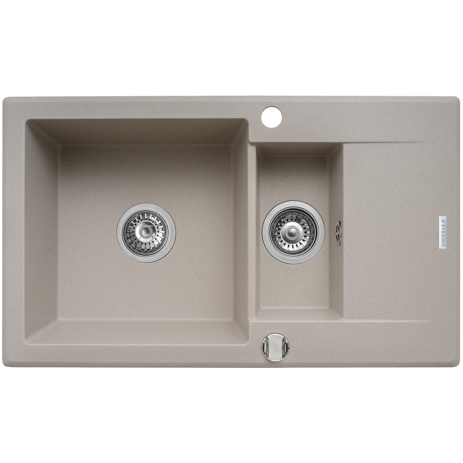 Chiuveta bucatarie KORFU 78x46 1 1/2B 1D Beige