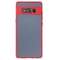 Husa Protectie Spate Just Must Pure Light Red Frame pentru Samsung Galaxy Note 8
