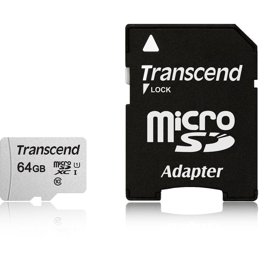 Card USD300S 64GB MicroSDXC Clasa 10 UHS-I + Adaptor SD