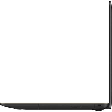 Laptop ASUS VivoBook 15 X540UB-DM1060 15.6 inch FHD Intel Core i3-7020U 4GB DDR4 256GB SSD nVidia GeForce MX110 2GB Endless OS Chocolate Black