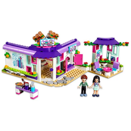 Set de constructie LEGO Friends Cafeneaua de arta a Emmei